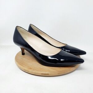 Elegant Black Patent Leather Heels